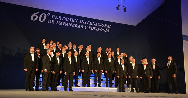 El Coro De Voces Graves De Madrid Gran Triunfador De Las Habaneras 2014